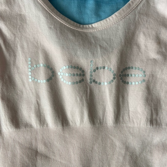 NEW Bebe Baby Pink Sleeveless top size M - Picture 2 of 7